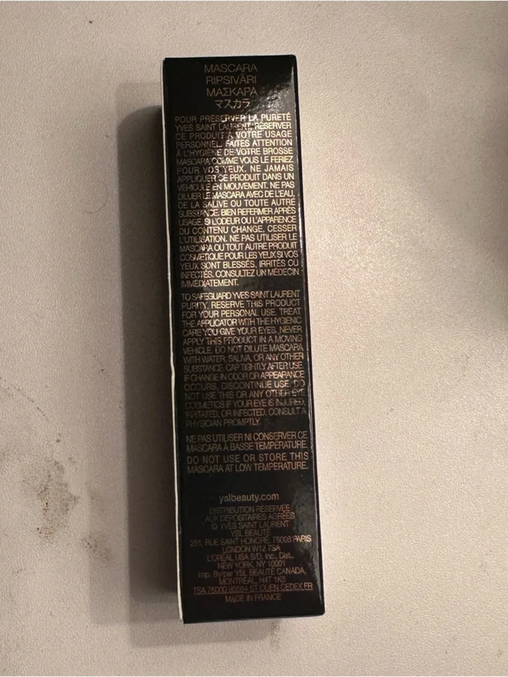 Yves Saint Laurent Lash Clash Extreme Volume Mascara - Black